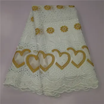 white and gold dubai fabric swiss voile lace in switzerland with stones 2020 high quality voile lace fabrics 5yards
white and gold dubai fabric swiss voile lace in switzerland with stones 2020 high quality voile lace fabrics 5yards