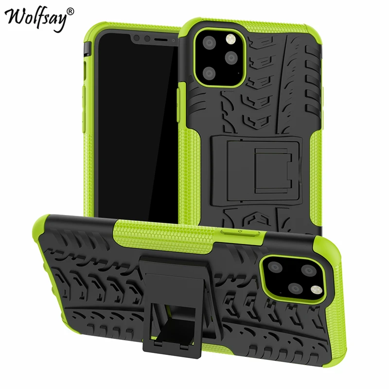 Case For iphone 11 Pro Max Shockproof Rubber Hard PC Defender Armor Cover | Мобильные телефоны и аксессуары