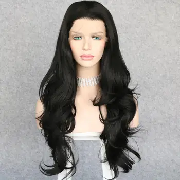 Lvcheryl Hand Tied Natural Long Wavy Black High Temperature Fiber Glueless Synthetic Lace Front wigs for Women
Lvcheryl Hand Tied Natural Long Wavy Black High Temperature Fiber Glueless Synthetic Lace Front wigs for Women