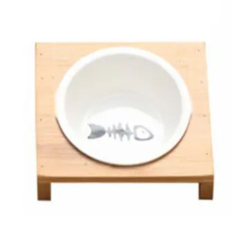 Ceramic cat food bowl cat rice bowl water bowl cat bowl rack Bamboo fiber Ceramic Detachable bowl Pet bowl tableware
Ceramic cat food bowl cat rice bowl water bowl cat bowl rack Bamboo fiber Ceramic Detachable bowl Pet bowl tableware