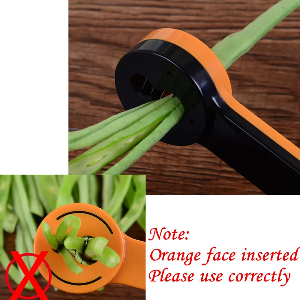 Crerative Green Bean Slicer Cutter With Handle Vegetable Shred Runner Slicer Kitchen Shredder Cooking Tool Kitchen G725
Crerative Green Bean Slicer Cutter With Handle Vegetable Shred Runner Slicer Kitchen Shredder Cooking Tool Kitchen G725