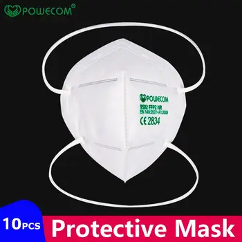 POWECOM FFP2 mask CE certification 5 layer filter Safety Protection mask for face Reusable hygienic mouth mask with filter
POWECOM FFP2 mask CE certification 5 layer filter Safety Protection mask for face Reusable hygienic mouth mask with filter