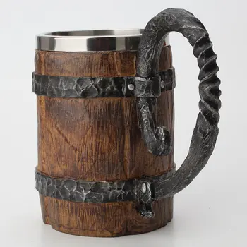 Simulation Log Double Stainless Steel Mug Original Viking Drinking Mug Sealed Best Gift Home Cup Wood Color Coffee Or Tea Cups
Simulation Log Double Stainless Steel Mug Original Viking Drinking Mug Sealed Best Gift Home Cup Wood Color Coffee Or Tea Cups