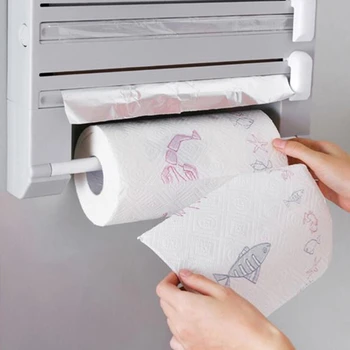 Kitchen Plastic Refrigerator Cling Film Storage Cutting Rack Wrap Cutter Tin Foils Paper Towel Holder Kitchen Shelf Hang Holder
Kitchen Plastic Refrigerator Cling Film Storage Cutting Rack Wrap Cutter Tin Foils Paper Towel Holder Kitchen Shelf Hang Holder