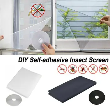Adjustable Window Screen Net Mesh Curtain Protector For Bugs Fly Mosquito Insect Cover Sticky Removable Washable Invisible
Adjustable Window Screen Net Mesh Curtain Protector For Bugs Fly Mosquito Insect Cover Sticky Removable Washable Invisible