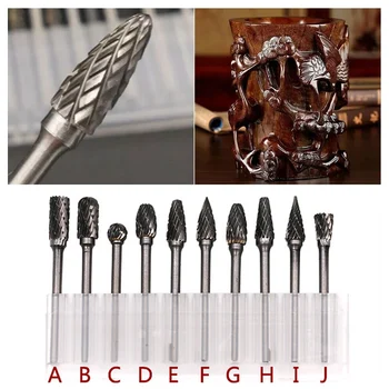 Rotary Grinder Burr Bits Tungsten Carbide Burr Radius End Single/Double Cut Rotary Burr File ALI88
Rotary Grinder Burr Bits Tungsten Carbide Burr Radius End Single/Double Cut Rotary Burr File ALI88
