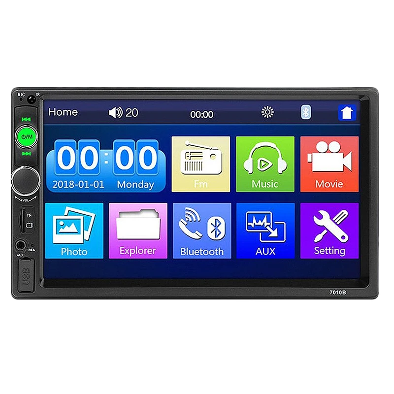 7 Inch Stereo Car MP5 Player HD Digital Navigator Bluetooth Press Screen FM + Camera
7 Inch Stereo Car MP5 Player HD Digital Navigator Bluetooth Press Screen FM + Camera