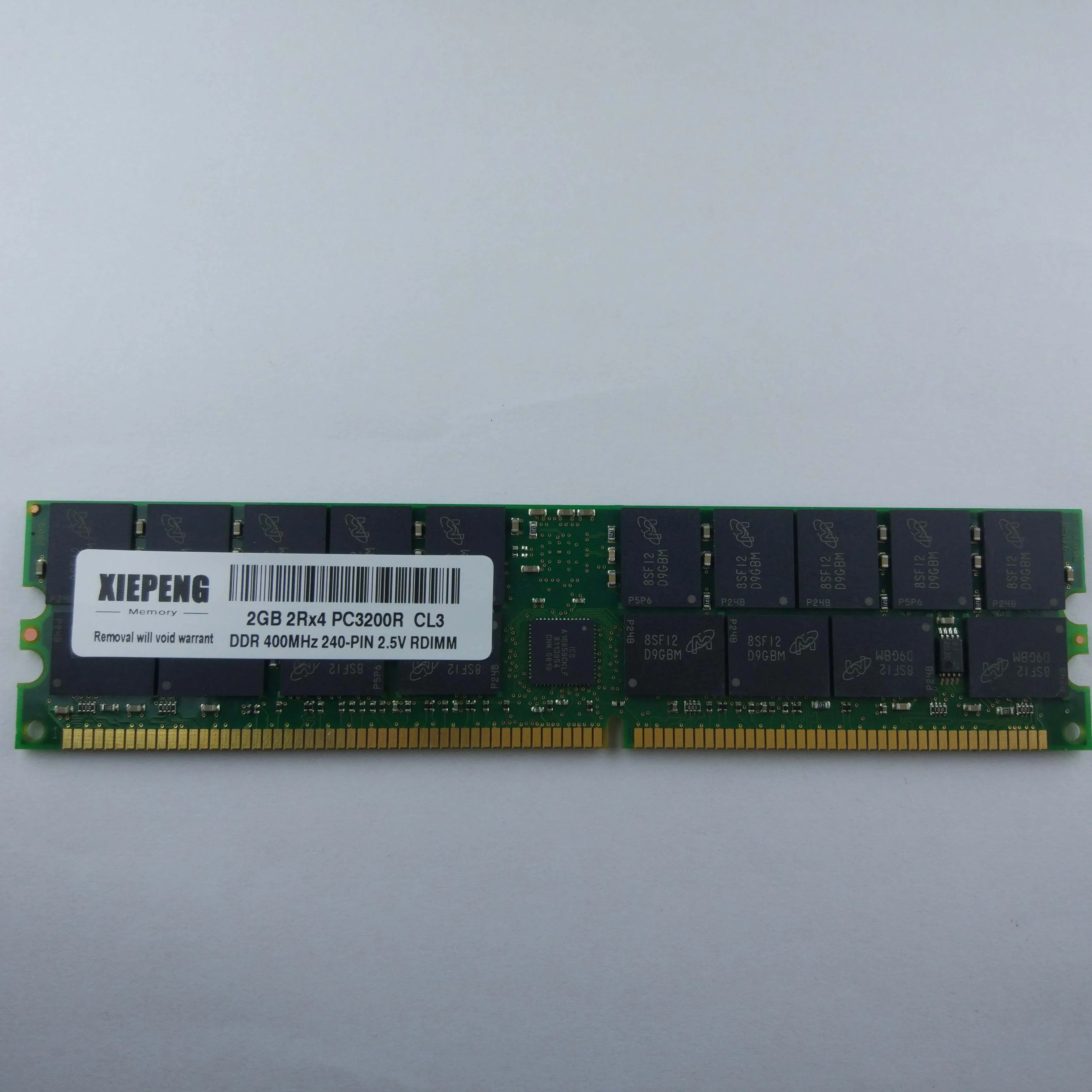 Для IBM e326m 39M5806 73P3235 сервера Оперативная память 2 Гб DDR400 PC3200 ECC REG 2Rx4 PC3200R DDR 400 Reg |
