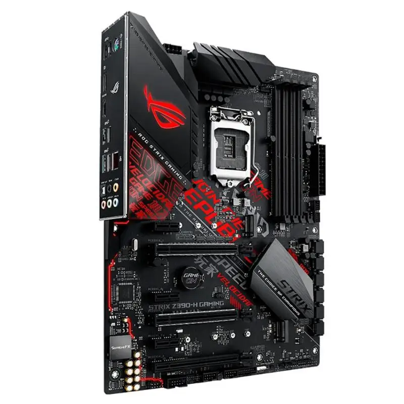 ASUS ROG STRIX Z390-H GAMING Z390 Desktop Motherboard Socket LGA 1151 DDR4 DIMM ATX Computer PC Mainboard
ASUS ROG STRIX Z390-H GAMING Z390 Desktop Motherboard Socket LGA 1151 DDR4 DIMM ATX Computer PC Mainboard