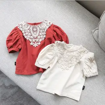 2020 Summer Baby Girls Cotton Lace Top, Princess Kids Cute T-shirt 6 pieces/lot, Wholesale 
2020 Summer Baby Girls Cotton Lace Top, Princess Kids Cute T-shirt 6 pieces/lot, Wholesale