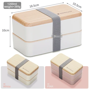 Japanese Style Bento Lunch Box for Kids Adult Food Container Eco Friendly Healthy Lunchbox School Food Box With Spoon Chopsticks 
Japanese Style Bento Lunch Box for Kids Adult Food Container Eco Friendly Healthy Lunchbox School Food Box With Spoon Chopsticks