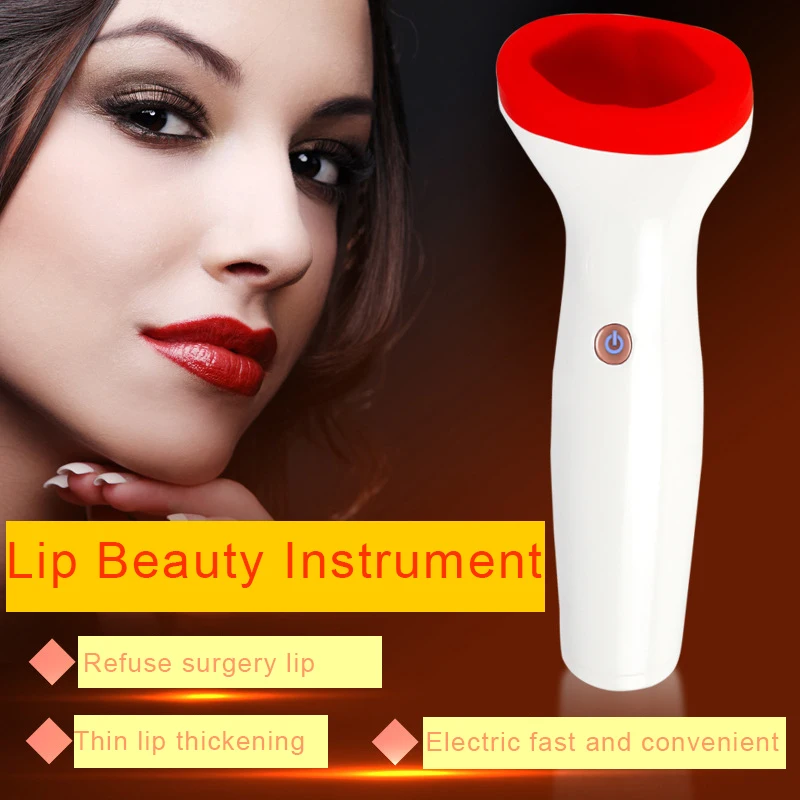 USB Charging Lip Enhance Equipment Electric Silicone Vacuum Suction Physical Movement Natural Scientific Lip Enhance Instrument
USB Charging Lip Enhance Equipment Electric Silicone Vacuum Suction Physical Movement Natural Scientific Lip Enhance Instrument