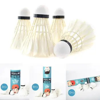 Barrel Badminton Durable Colorful Goose Feather Ball Sports Accessoriess Indoor Outdoor Flyers Fitness Badminton Sporting Goods
Barrel Badminton Durable Colorful Goose Feather Ball Sports Accessoriess Indoor Outdoor Flyers Fitness Badminton Sporting Goods