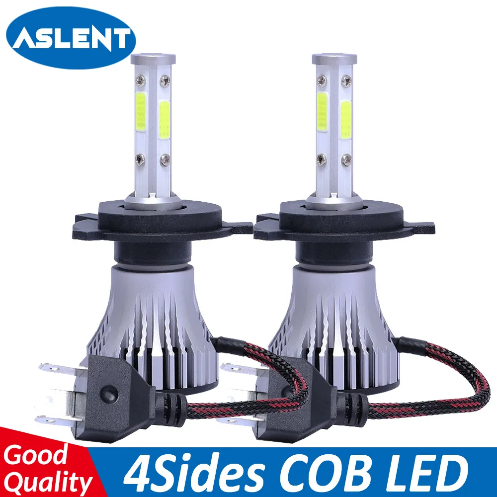 2PCS mini size Car Headlight 4sides COB H1 H3 H7 H11 LED H4 Bulbs Car High low light Car Headlight 52W 6500K Waterproof Fog Lamp
2PCS mini size Car Headlight 4sides COB H1 H3 H7 H11 LED H4 Bulbs Car High low light Car Headlight 52W 6500K Waterproof Fog Lamp