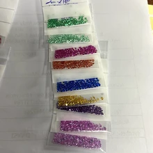 Meisidian 5A Quality 9 Color Round Shape 2mm Lab Rainbow Sapphire Loose Gemstone Meisidian 5A Quality 9 Color Round Shape 2mm Lab Rainbow Sapphire Loose Gemstone