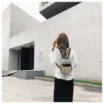 Backpack Women's 2020 New Style College Style Fashion Mini Pendant STUDENT'S Backpack
Backpack Women's 2020 New Style College Style Fashion Mini Pendant STUDENT'S Backpack