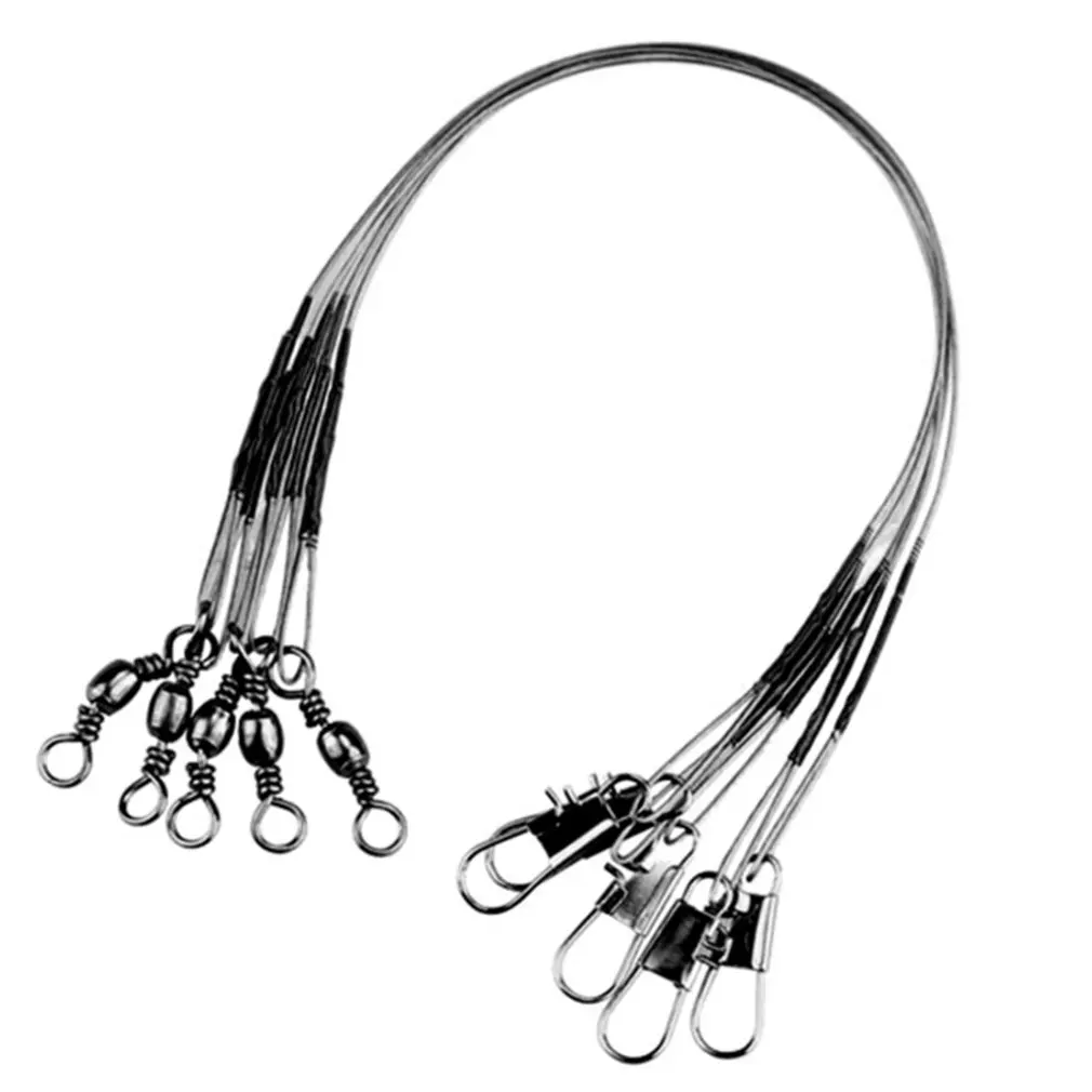 5pcs Fishing Tackle Lure Trace Wire 16cm 23cm 31cm Length Anti-bite Fishing Wire with Stainless Steel Leader Hot Sale Dropship
5pcs Fishing Tackle Lure Trace Wire 16cm 23cm 31cm Length Anti-bite Fishing Wire with Stainless Steel Leader Hot Sale Dropship