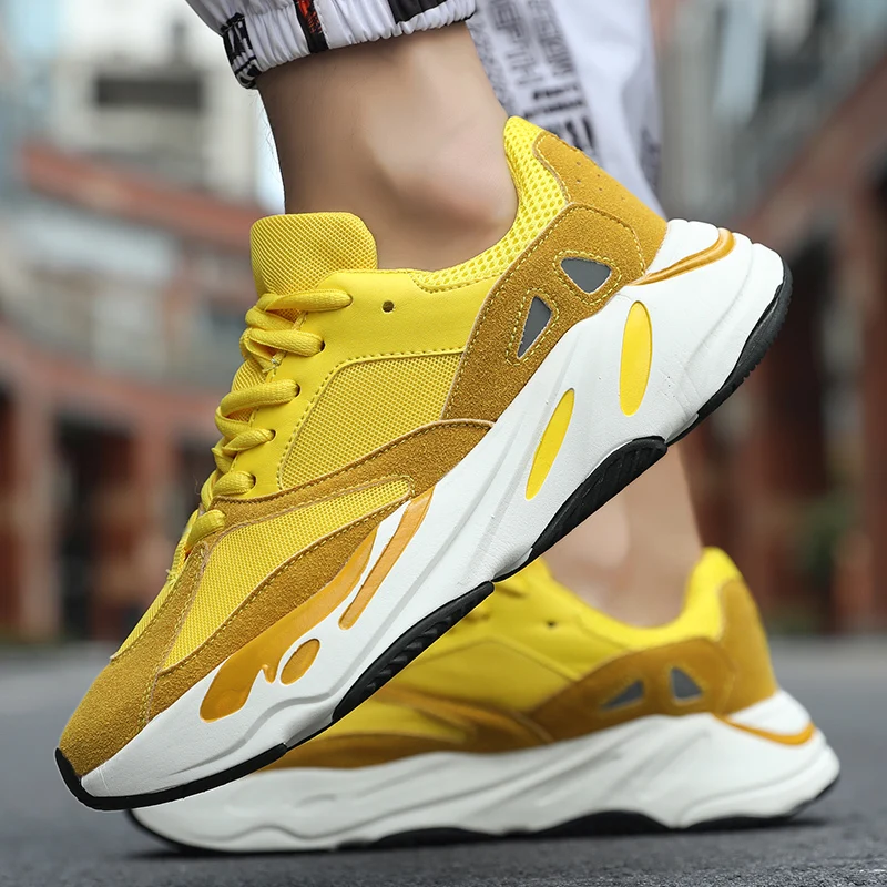 Men's Platform Boots Fashion 700 Shoes Outdoor Running Walking Sports Shoes Comfortable Casual Sneakers Breathable Male Shoes
Men's Platform Boots Fashion 700 Shoes Outdoor Running Walking Sports Shoes Comfortable Casual Sneakers Breathable Male Shoes