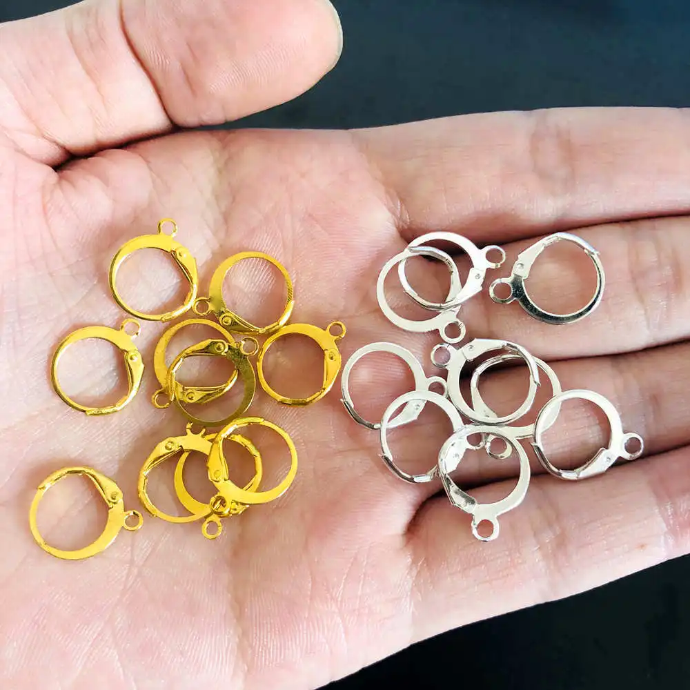 50Pcs Copper French Earring Hooks Clasps Earwire Earrings Findings Fitting Ear Setting Base For DIY Jewelry Making Accessories
50Pcs Copper French Earring Hooks Clasps Earwire Earrings Findings Fitting Ear Setting Base For DIY Jewelry Making Accessories