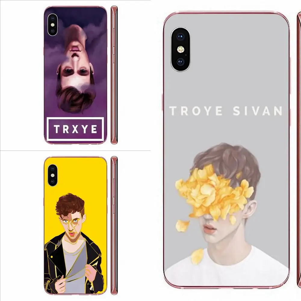 Телефон Troye Sivan Trxye Blue для Samsung Galaxy A10 A20 A30 A40 A50 A10S A20S A30S A40S A50S S8 S9 S10 S20 Plus TPU Quinn |
