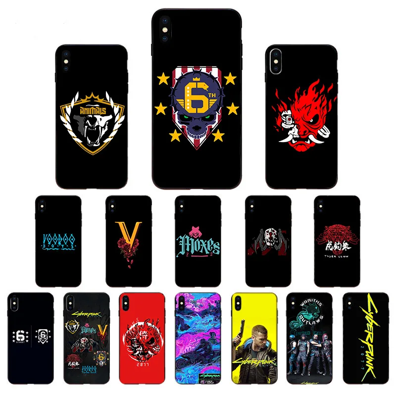 Fashion soft Cell phone case for apple iphone se2020 11 pro max xr x cyberpunk2077 Pattern cover 8 7 plus 6s 6 12 mini TPU shell
Fashion soft Cell phone case for apple iphone se2020 11 pro max xr x cyberpunk2077 Pattern cover 8 7 plus 6s 6 12 mini TPU shell
