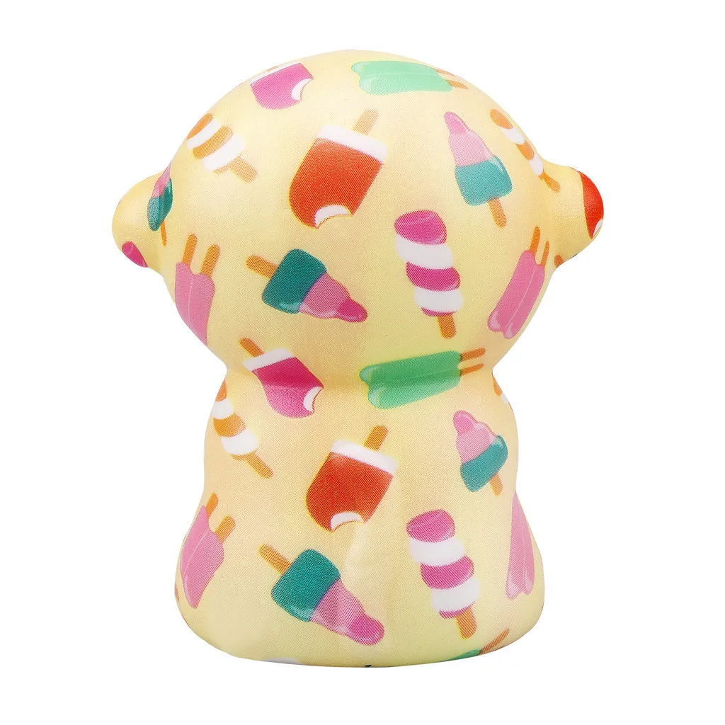 kids toys Adorable Cartoon Monkey Toy Slow Rising Cream Scented Stress Relief Fun Toys Gift for Children #A