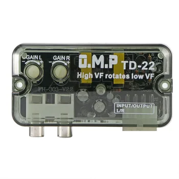 Auto Car Audio Converter 12V TD-22 RCA Stereo High To Low Adjustable Frequency Line Speaker Level Converter Adapter Car Part
Auto Car Audio Converter 12V TD-22 RCA Stereo High To Low Adjustable Frequency Line Speaker Level Converter Adapter Car Part