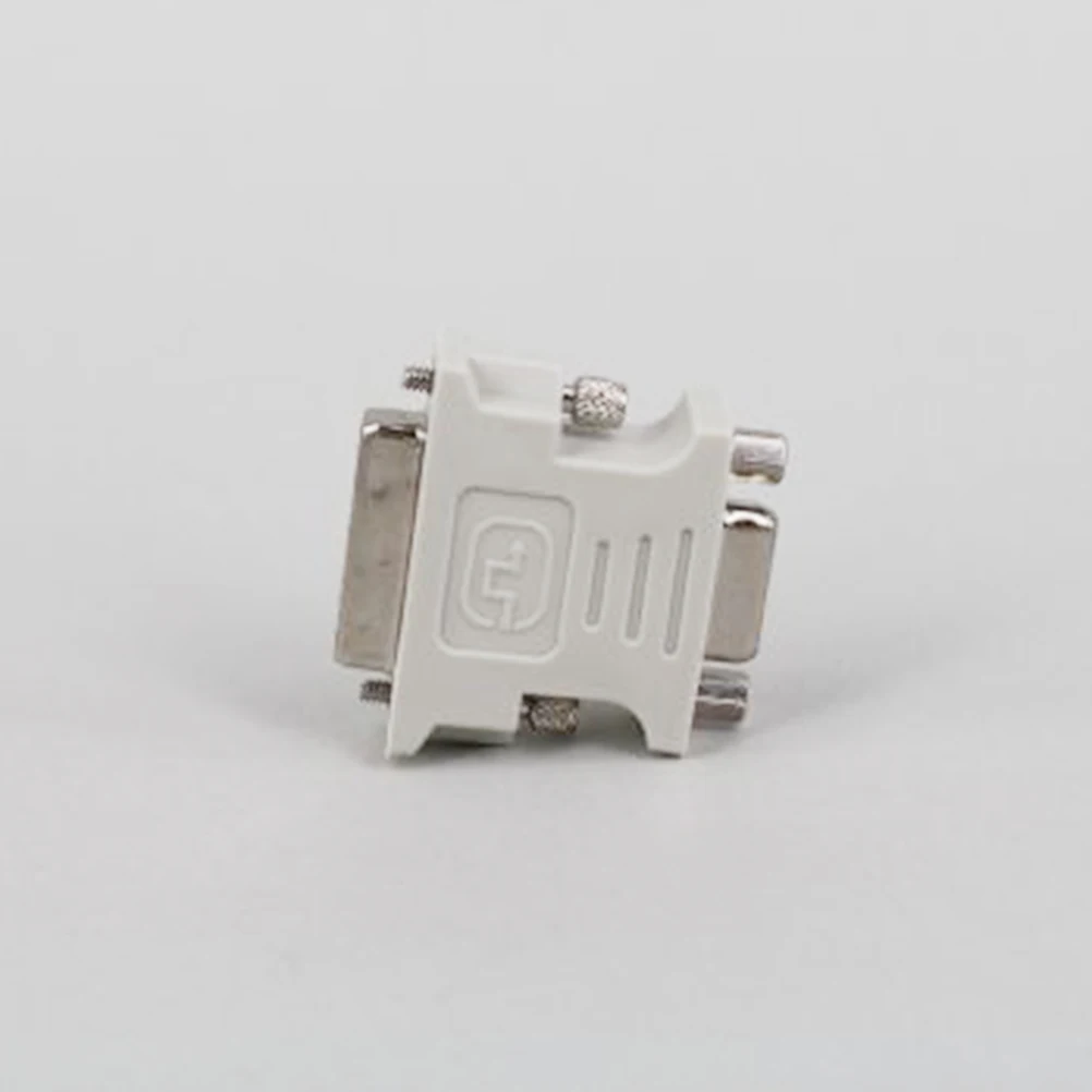 1PCS DVI-I 24+5 Male Pin DVI Male To VGA 15 Female Video Converter Adapter For PC Laptop HDTV LCD DVD Computer Projector