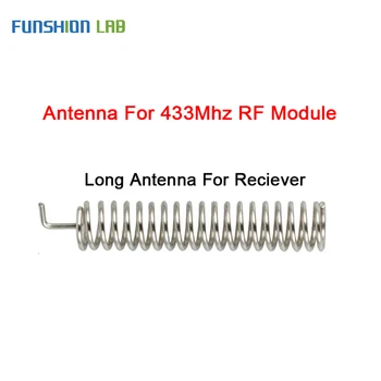 FUNSHIO 20Set RF433MHz Spring Antenna RF Receiver Transmitter Module 433 MHZ For Smart Home Light Wireless Remote Control Switc
FUNSHIO 20Set RF433MHz Spring Antenna RF Receiver Transmitter Module 433 MHZ For Smart Home Light Wireless Remote Control Switc
