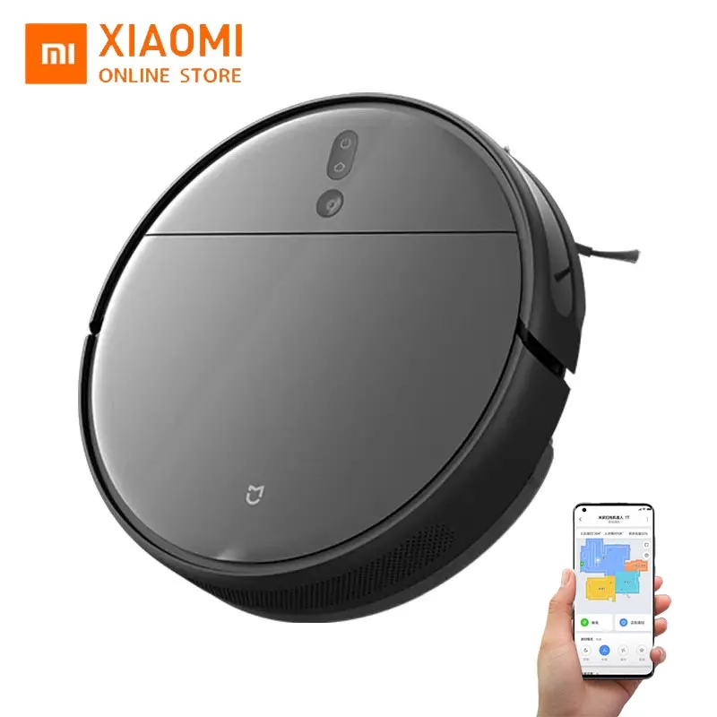 Xiaomi Mijia Sweeping Robot 1T robot vacuum cleaner 3000Pa super suction power 3D VSLAM visual navigation Smart Cleaning Machine
Xiaomi Mijia Sweeping Robot 1T robot vacuum cleaner 3000Pa super suction power 3D VSLAM visual navigation Smart Cleaning Machine