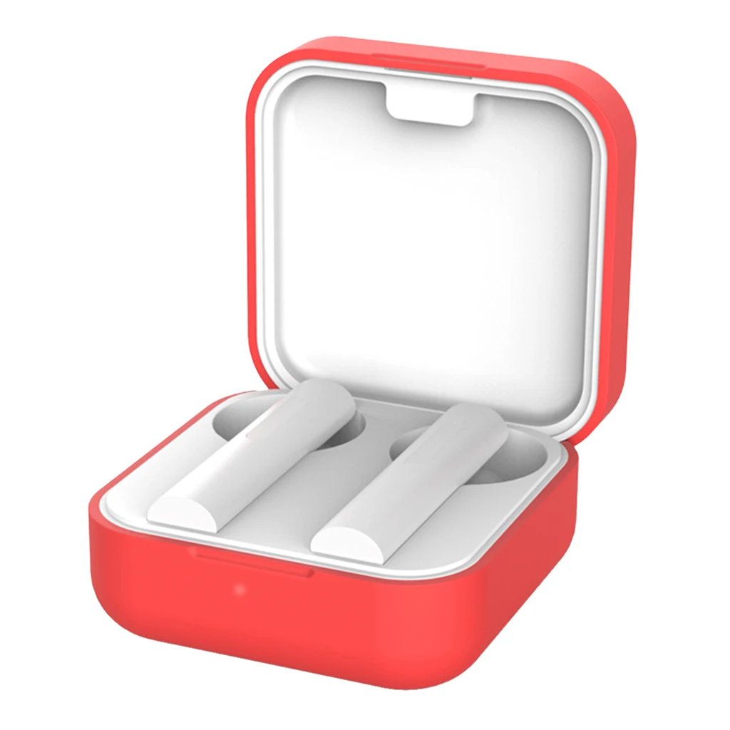Silicone Earphone Case for Xiaomi Air2 SE Earpod Bluetooth Earphone Protective Cover Portable Silicone Case Cover Silicone Earphone Case for Xiaomi Air2 SE Earpod Bluetooth Earphone Protective Cover Portable Silicone Case Cover