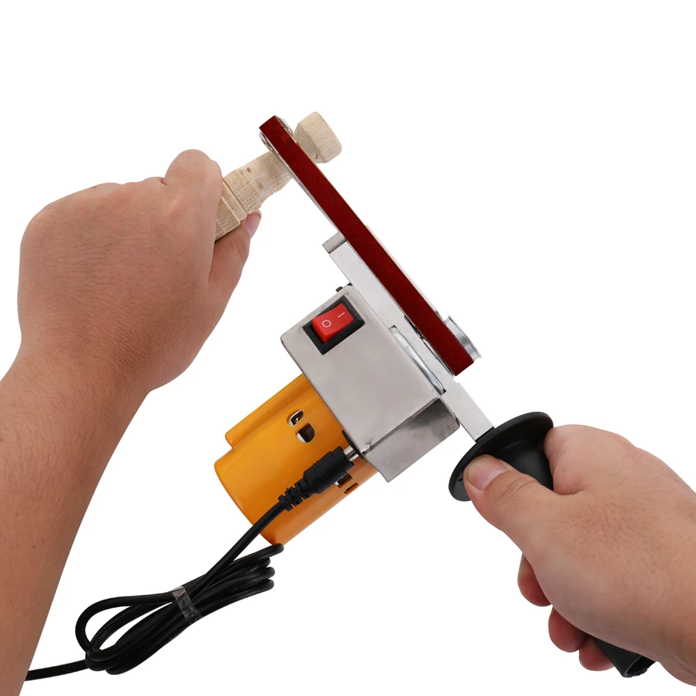 Handheld Mini Belt Grinder Belt Sander Multifunctional Sanding Machine Angle Grinder Narrow Corner Micro Polishing Machine
Handheld Mini Belt Grinder Belt Sander Multifunctional Sanding Machine Angle Grinder Narrow Corner Micro Polishing Machine