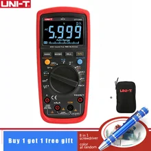 UNI-T UT139S 3 5/6 True RMS Digital Multimeter Multimeter Temperature Probe LPF pass filter LoZ low impedance input & black bag
UNI-T UT139S 3 5/6 True RMS Digital Multimeter Multimeter Temperature Probe LPF pass filter LoZ low impedance input & black bag