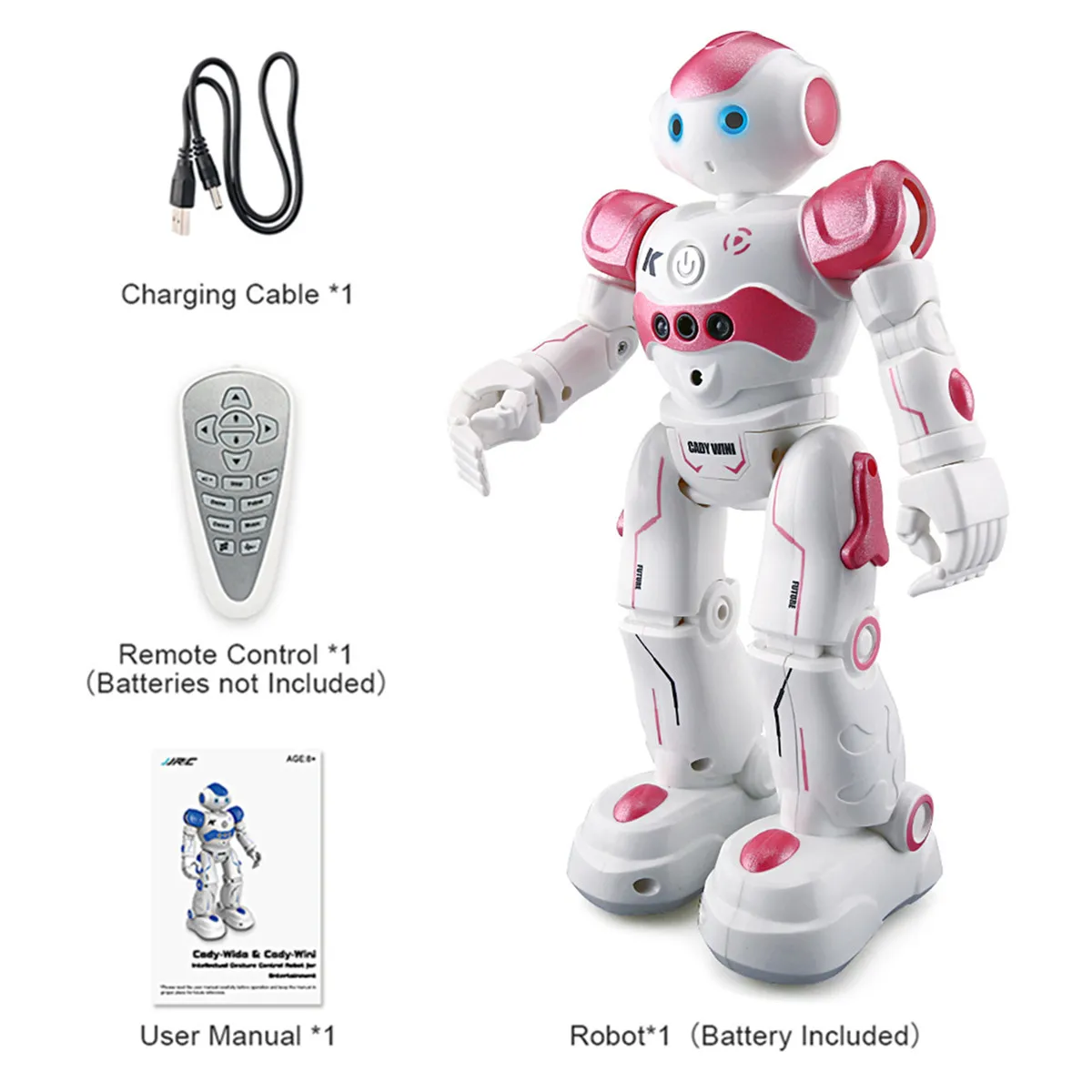 RC Robot Intelligent Programming Remote Control Robotica Toy Biped Humanoid Robot For Children Kids Birthday Gift Present
RC Robot Intelligent Programming Remote Control Robotica Toy Biped Humanoid Robot For Children Kids Birthday Gift Present