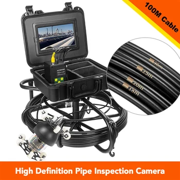 7 Inch Fishing Finder 100m Pipeline Inspection Video Camera Color LCD Monitor 360 Degree Rotating Pipe IP68 Borescope Endoscope
7 Inch Fishing Finder 100m Pipeline Inspection Video Camera Color LCD Monitor 360 Degree Rotating Pipe IP68 Borescope Endoscope