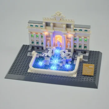 LED Light Kit For Trevi Fountain Compatible With 21020 Building Blocks Bricks Architecture Decorative Lights USB Set Toys
LED Light Kit For Trevi Fountain Compatible With 21020 Building Blocks Bricks Architecture Decorative Lights USB Set Toys