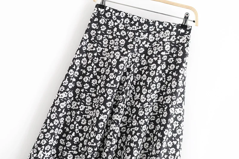 2019 Early Spring New Style Europe And America Skirt Flower Printed High-waisted Slimming Long Skirts Big Skirt Skirt WOMEN'S Dr
2019 Early Spring New Style Europe And America Skirt Flower Printed High-waisted Slimming Long Skirts Big Skirt Skirt WOMEN'S Dr