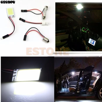 T10 BA9S 3W COB 18-LED White Interior Light Panel Festoon Dome Car Bulb Lamp
T10 BA9S 3W COB 18-LED White Interior Light Panel Festoon Dome Car Bulb Lamp