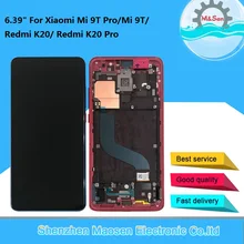 M & Sen – écran tactile LCD AMOLED avec châssis, 6.39 pouces, Original, pour Xiaomi Mi 9 T Pro, Mi9T, Mi9 T Pro, Redmi K20, K20 Pro=