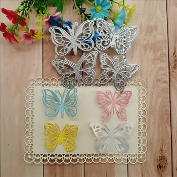 Metal Cutting Dies Four butterflies Stencil DIY Scrapbooking Album Paper Card Decoration Crafts Embossing New Dies for 2019
Metal Cutting Dies Four butterflies Stencil DIY Scrapbooking Album Paper Card Decoration Crafts Embossing New Dies for 2019
