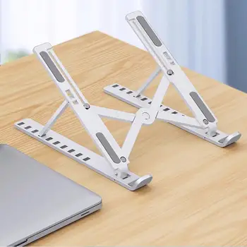 Portable Laptop Stand Plastic Foldable Support Base Notebook Holder With 10 Speed Height Adjustment Suitable For Laptop Tablet
Portable Laptop Stand Plastic Foldable Support Base Notebook Holder With 10 Speed Height Adjustment Suitable For Laptop Tablet