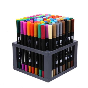 Art Markers Pen Holder Pen Container Student Stationery Desk Accessories Organizer Painting Drawing Supplies 01207 
Art Markers Pen Holder Pen Container Student Stationery Desk Accessories Organizer Painting Drawing Supplies 01207