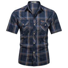 Summer New Men Short Sleeve Military Shirt Quality Brand Men Simple Comfortable Shirts Cotton Casual Shirts Male Clothing 5XL
Summer New Men Short Sleeve Military Shirt Quality Brand Men Simple Comfortable Shirts Cotton Casual Shirts Male Clothing 5XL