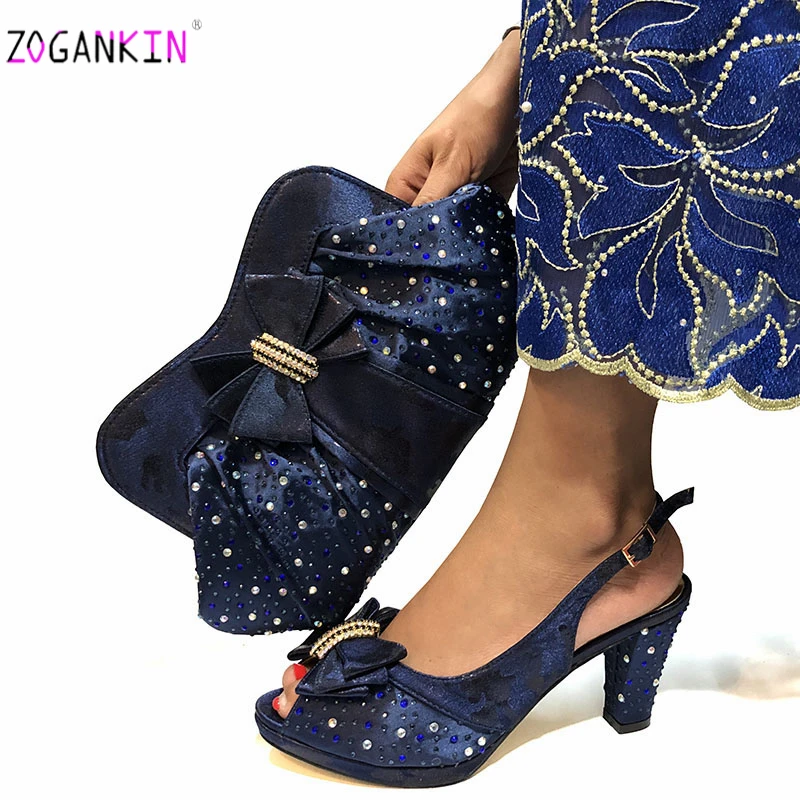 2019 Elegant Style African Women Shoes And Bag To Match Set Italian High Heels Party Shoes And Bag Set For Wedding Dress
2019 Elegant Style African Women Shoes And Bag To Match Set Italian High Heels Party Shoes And Bag Set For Wedding Dress