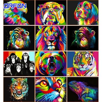 ORFON Paints By Numbers Animals 50x40cm Pictures Oil Painting By Numbers Set Gift Coloring By Numbers Canvas Wall kits
ORFON Paints By Numbers Animals 50x40cm Pictures Oil Painting By Numbers Set Gift Coloring By Numbers Canvas Wall kits