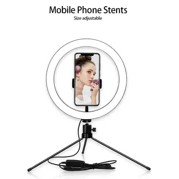 Led Ring Light Photography Selfie Ring Lamp For Youtube Makeup Video Light With Tripod For Phone
Led Ring Light Photography Selfie Ring Lamp For Youtube Makeup Video Light With Tripod For Phone