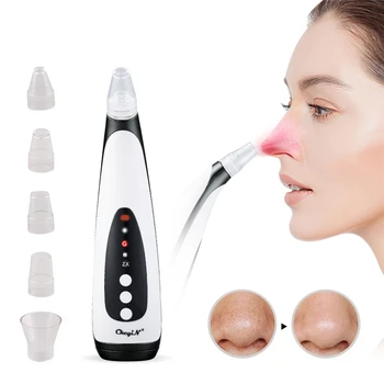 Blackhead Remover Vacuum Pore Cleaner LED Light Hot Compress Facial Acne Comedone Extractor Electric Black head Suction Tool 50 
Blackhead Remover Vacuum Pore Cleaner LED Light Hot Compress Facial Acne Comedone Extractor Electric Black head Suction Tool 50