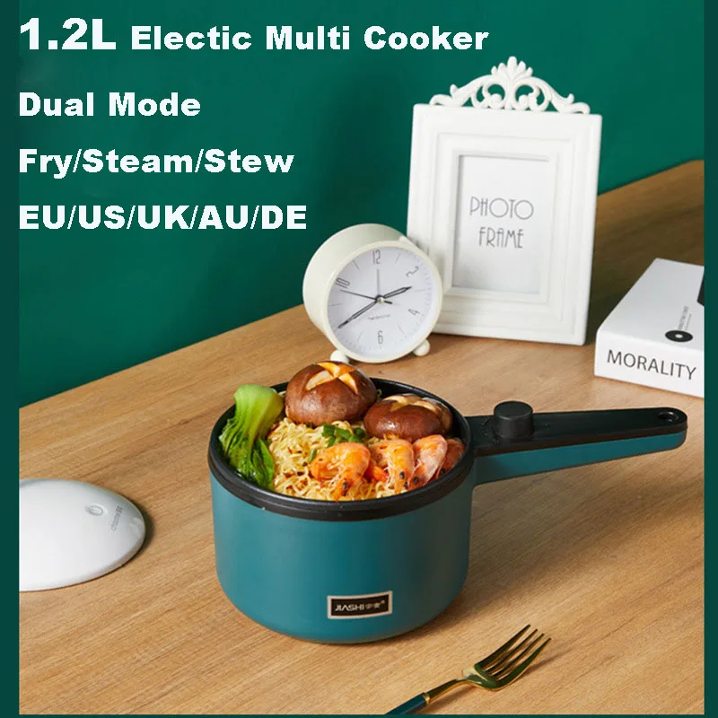 220V 1.2L Mini Portable Electric Rice Cooker Non-stick Multi Cooker Mini Hot Pot For Travel Office School Skillet EU/AU/UK/US/DE
220V 1.2L Mini Portable Electric Rice Cooker Non-stick Multi Cooker Mini Hot Pot For Travel Office School Skillet EU/AU/UK/US/DE