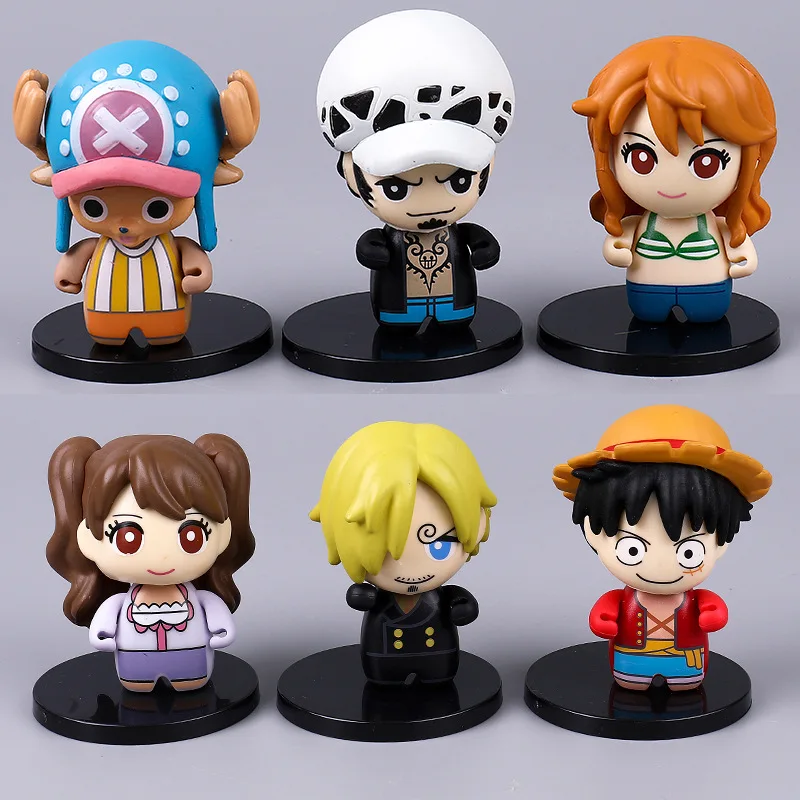 Q Posket One Piece Action Figures Toys Luffy Sanji Nami Chopper 6pcs/lot 7cm PVC Model Toys For Kids Birthday Christmas Gift
Q Posket One Piece Action Figures Toys Luffy Sanji Nami Chopper 6pcs/lot 7cm PVC Model Toys For Kids Birthday Christmas Gift