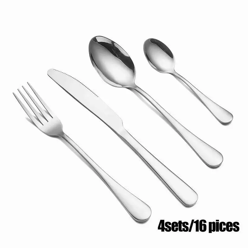 Spklifey Steel Cutlery Set 16 Pcs Stainless Steel Cutlery Fork Spoon Knife Set Gold Dinnerware Cutlery Tableware Set DropShoping
Spklifey Steel Cutlery Set 16 Pcs Stainless Steel Cutlery Fork Spoon Knife Set Gold Dinnerware Cutlery Tableware Set DropShoping
